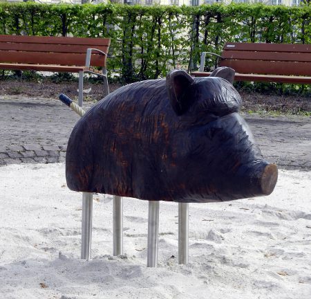 Westlicher Park am Schlossplatz in Karlsruhe